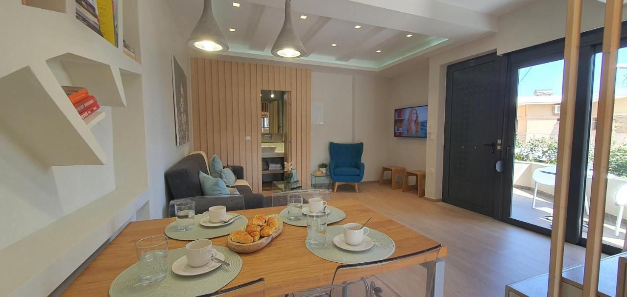 Blueonar Villa Chania  Ngoại thất bức ảnh